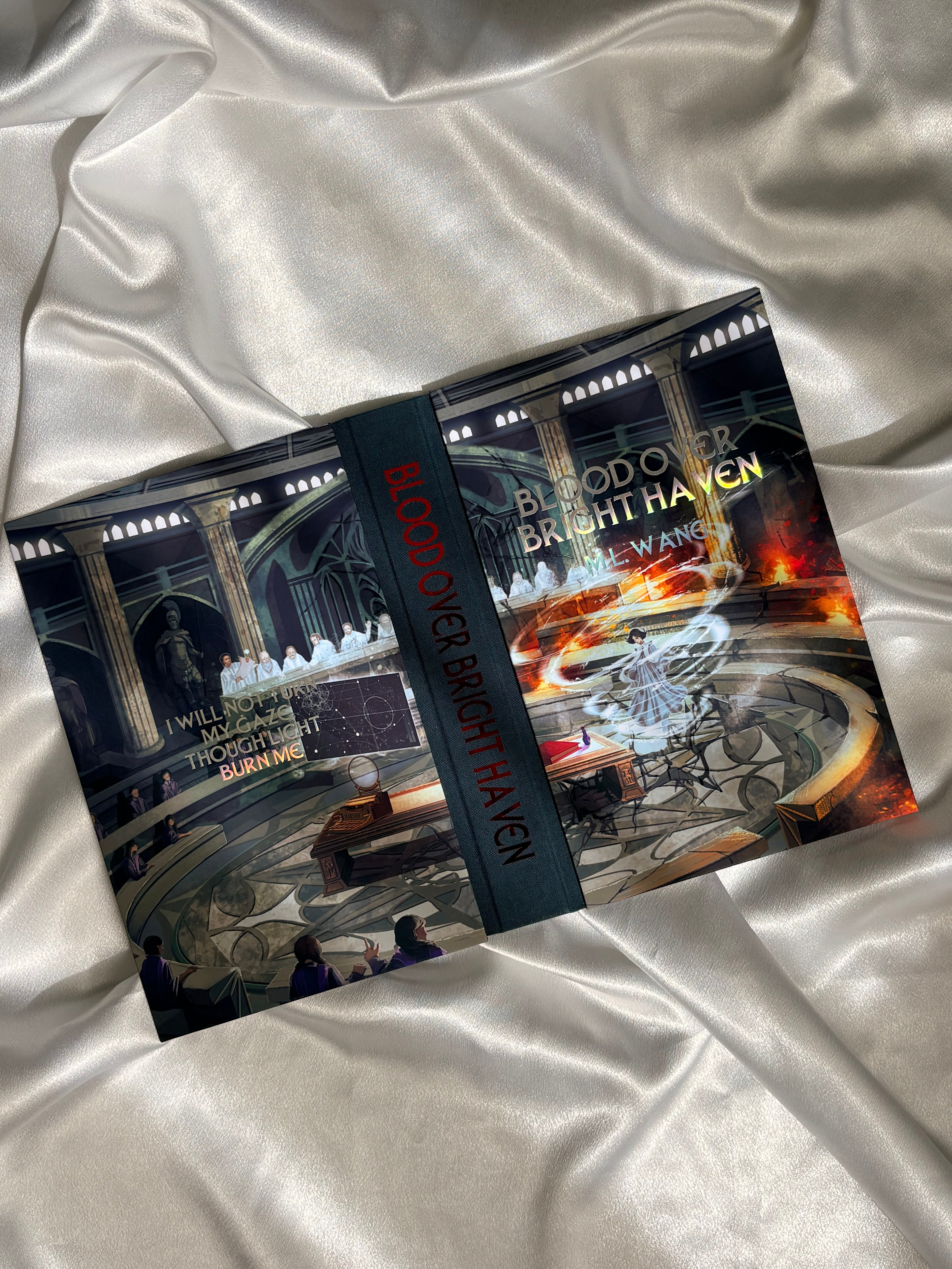 Blood Over Bright Haven Rebind: (M.L. Wang)